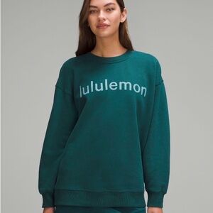 Lululemon perfectly oversized sweatshirt , fleece